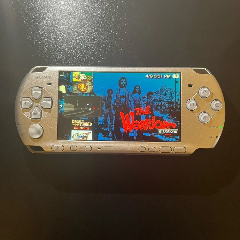 Sony Handheld PSP Console - Metallic Silver